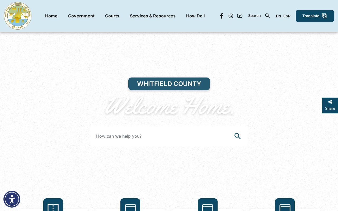 Whitfield County criminal justice office directory